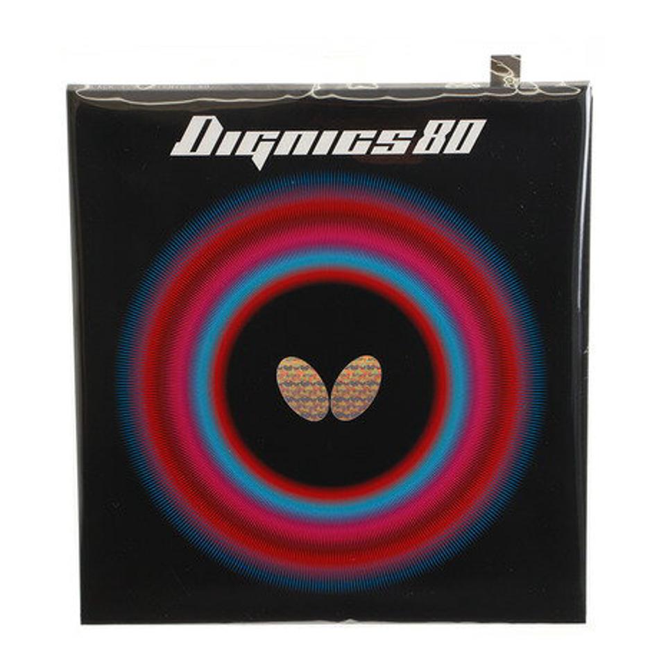 バタフライ(Butterfly) 卓球 ラバー ディグニクス80 06050 BLK (メンズ、レディース)
