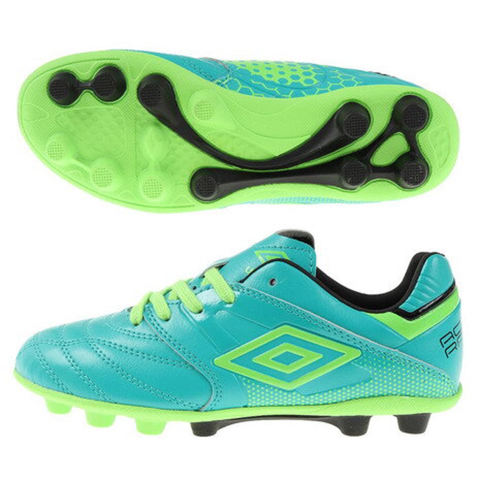 アンブロ（UMBRO） ジュニアサッカースパイク ハードグラウンド用 サッカーシューズ アクセレイター SL JR WIDE HG UU4SJA02GL （キッズ）