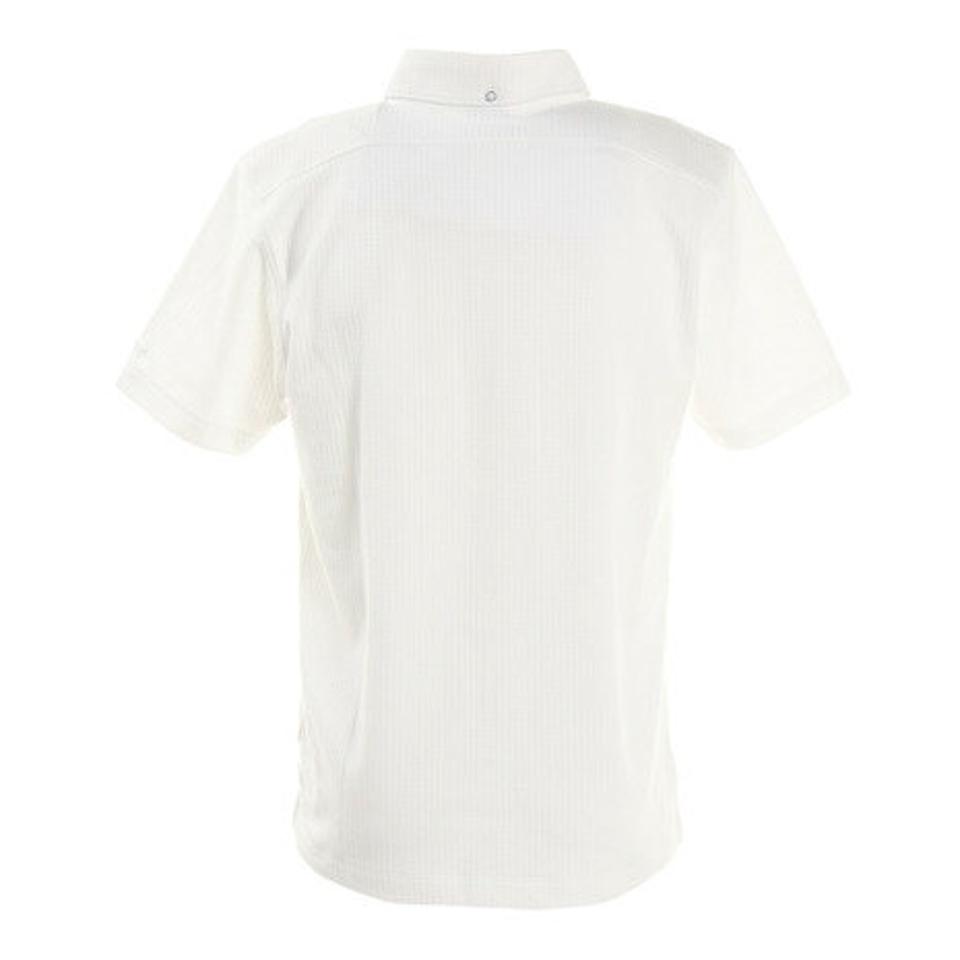 フィドラ(FIDRA)(メンズ)ゴルフ ポロシャツ メンズ チェックボタンダウンポロシャツ FI57TG97 WHT