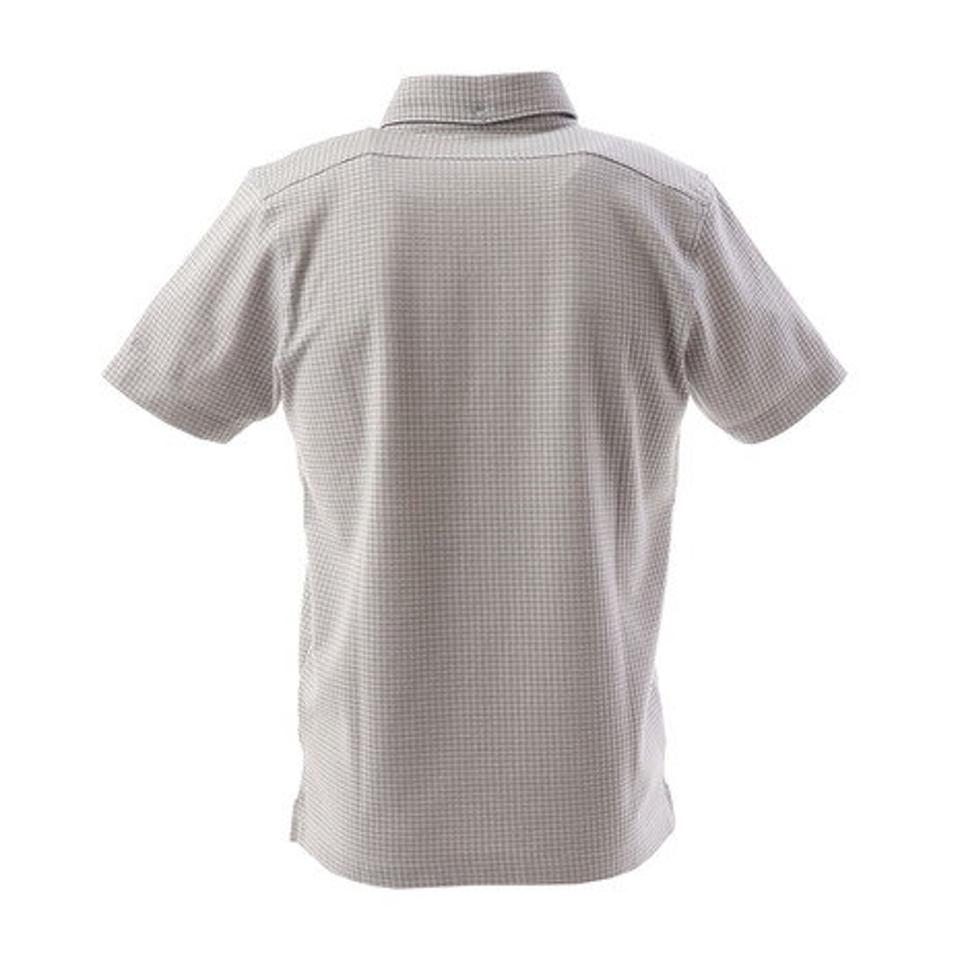 フィドラ(FIDRA) ゴルフ ポロシャツ メンズ チェックボタンダウンポロシャツ FI57TG97 GRY (メンズ)