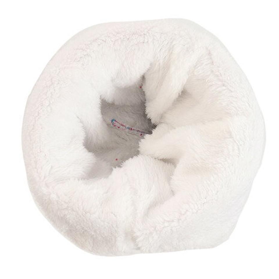 その他ブランド(OTHER BRAND) ニット帽 キッズ スキー ジュニア ハートドット ニットキャップ 335Z10DW1148 WHT 雪遊び (キッズ)