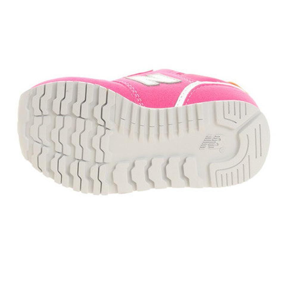ニューバランス（new balance） ベビー スニーカー ピンク IZ373WP2 W ベルト付き マジックテープ 通園 運動靴 カジュアルシューズ 12.0 12.5 13.0 （キッズ）