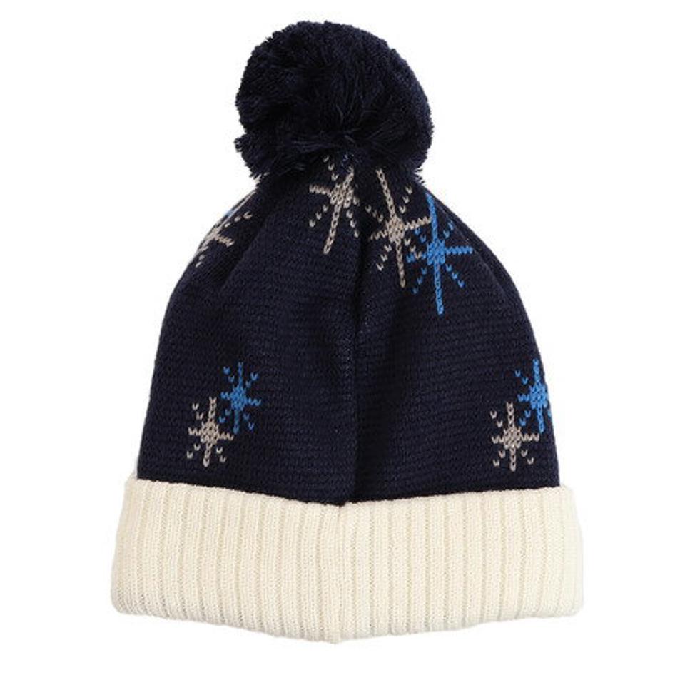 その他ブランド(OTHER BRAND) ニット帽 キッズ スキー ジュニア 雪柄 ニットキャップ 335Z10DW1149 NVY 雪遊び (キッズ)