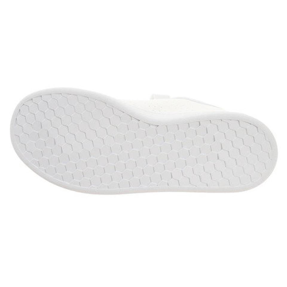 アディダス（adidas） スニーカー ジュニア ADVANCOURT C EF0223 白 ベルクロ マジックテープ （キッズ）