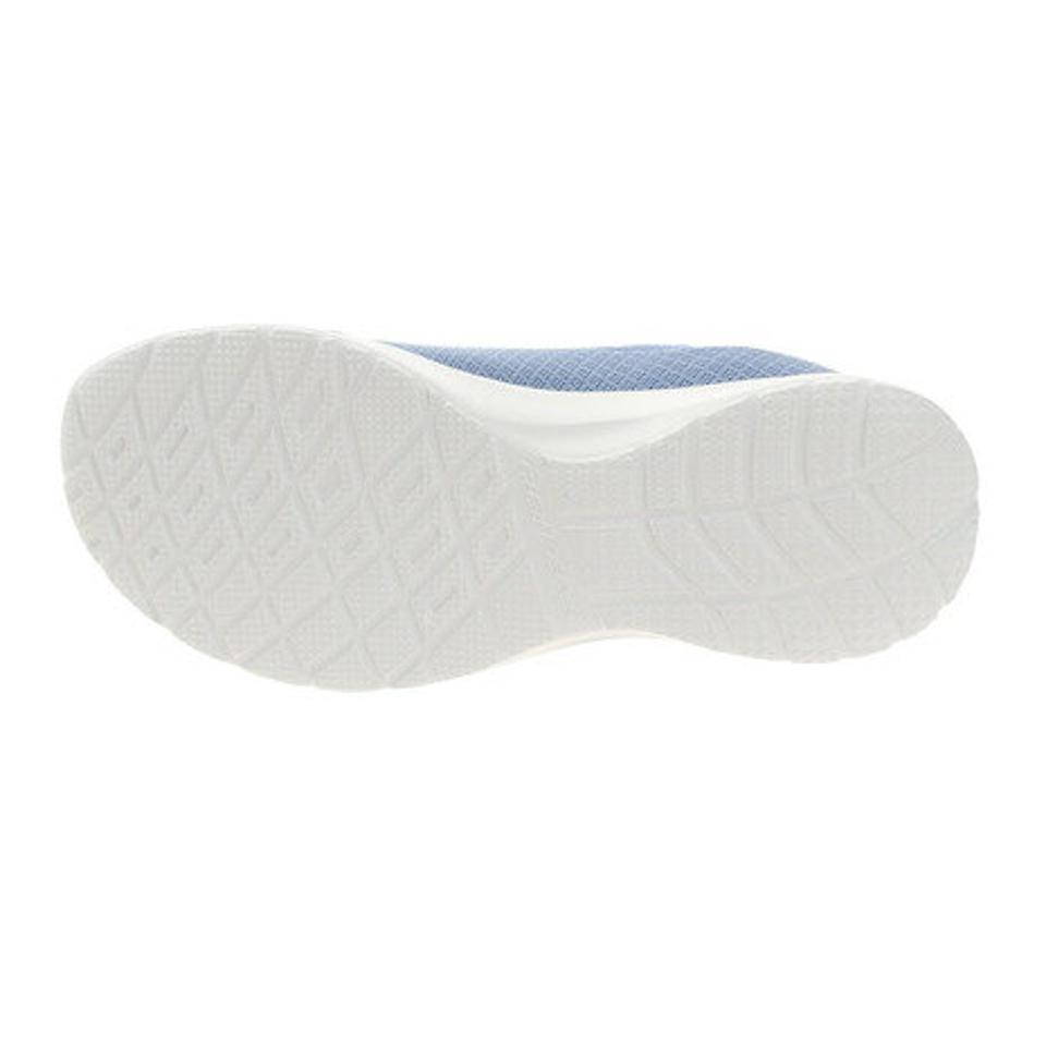 スケッチャーズ（SKECHERS）（キッズ）スニーカー ジュニア DYNAMIGHT RALLY RACER 81301L-LTBL 水色 キッズ 紐なし