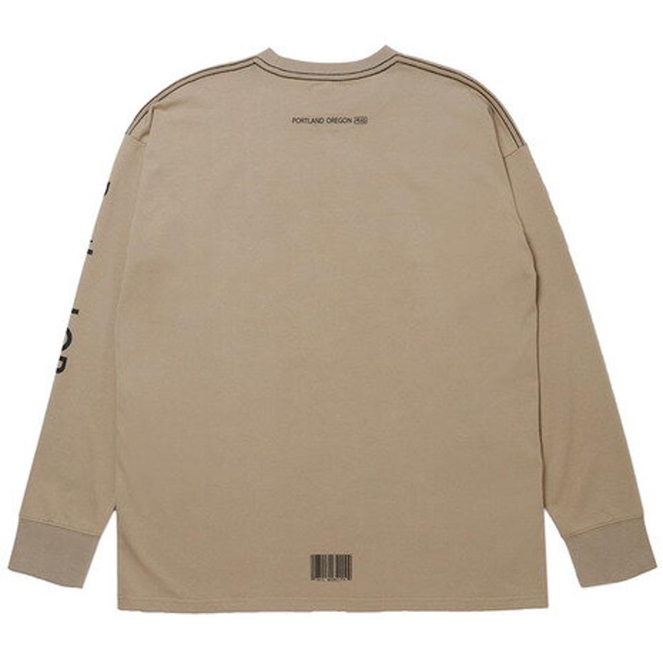 ライズ(RYZ)(メンズ)BALANCED ロングスリーブシャツ 869R1CD3021 BEG