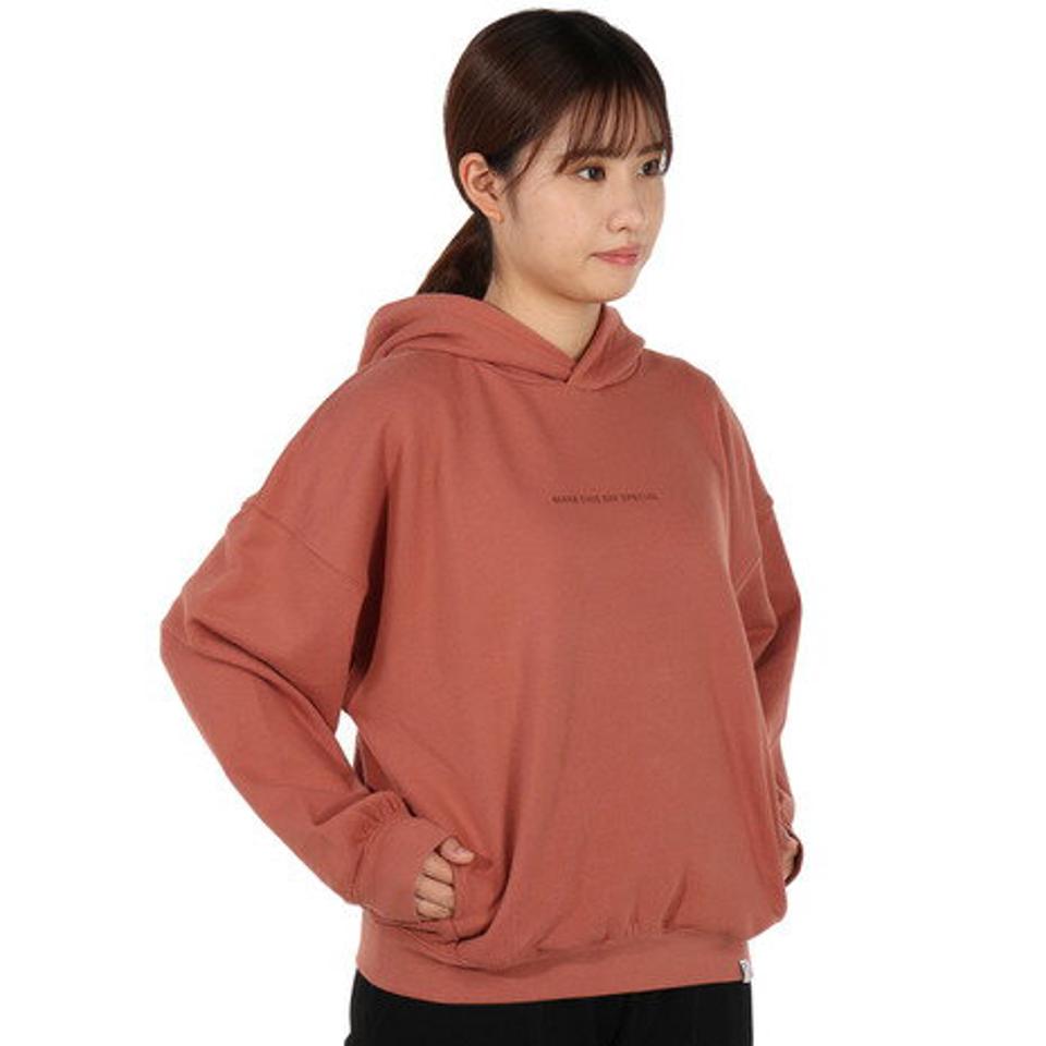 エルケクス（ELKEX）（レディース）スウェットビッグフーディ EKL1FA3082 ROS