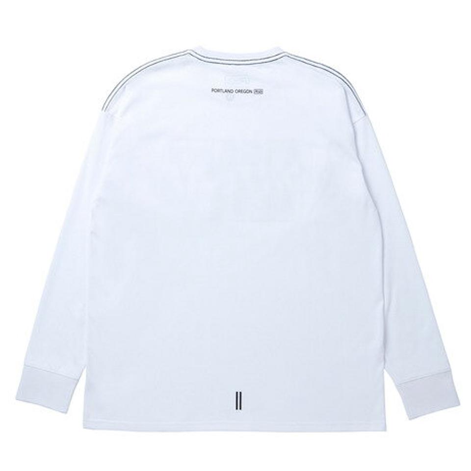 ライズ(RYZ)(メンズ)PORTLAND PHOTO ロングスリーブシャツ 869R1CD3019 WHT