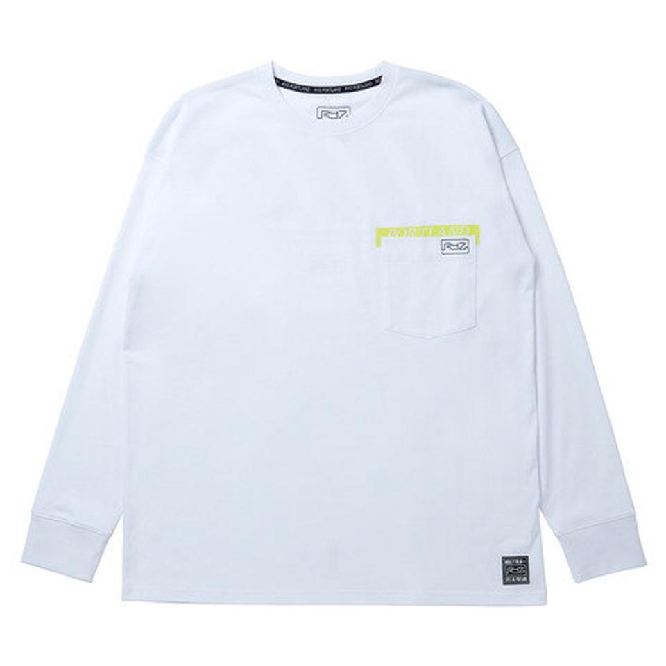 ライズ(RYZ)(メンズ)POCKET ロングスリーブシャツ 869R1CD3018 WHT
