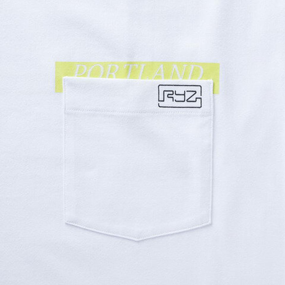 ライズ(RYZ)(メンズ)POCKET ロングスリーブシャツ 869R1CD3018 WHT