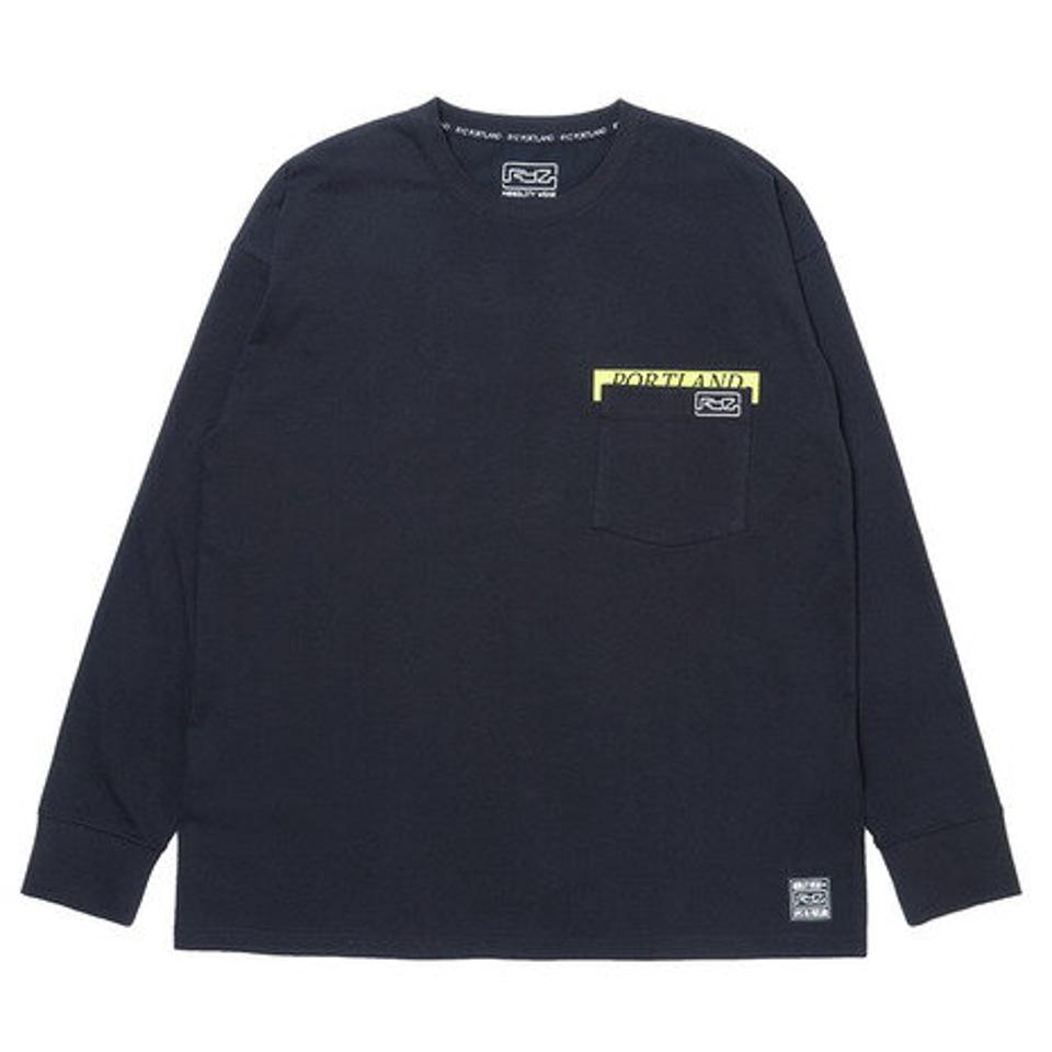 ライズ(RYZ) POCKET ロングスリーブシャツ 869R1CD3018 BLK (メンズ)