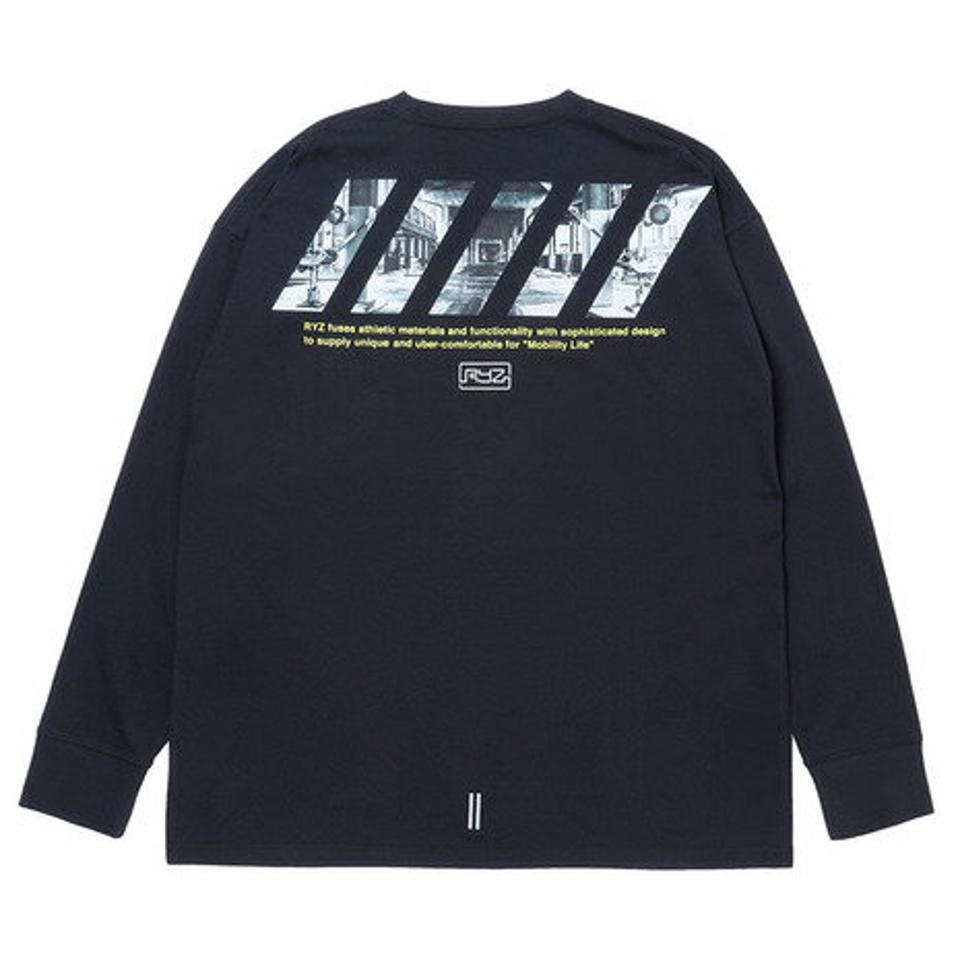 ライズ(RYZ) POCKET ロングスリーブシャツ 869R1CD3018 BLK (メンズ)