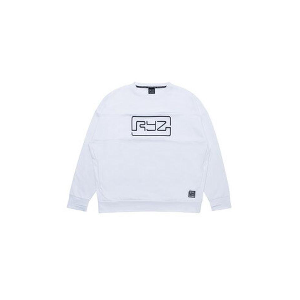 ライズ（RYZ）（メンズ）WR ワイドフィットクルースウェット 869R1CD3016 WHT