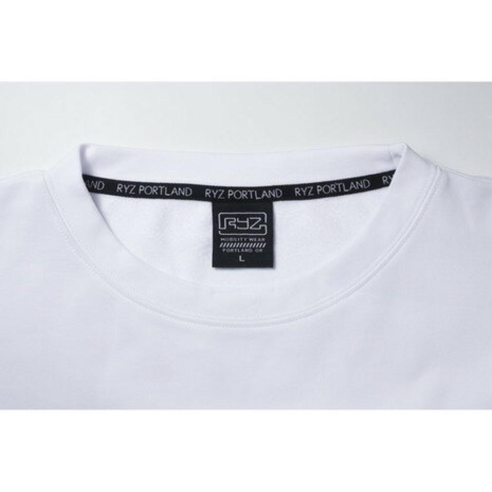 ライズ（RYZ）（メンズ）WR ワイドフィットクルースウェット 869R1CD3016 WHT