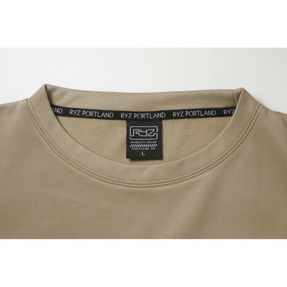 【10/15 24h限定 エントリー＆対象3店舗買い回りで最大P10倍！】ライズ（RYZ）（メンズ）WR ワイドフィットクルースウェット 869R1CD3016 BEG