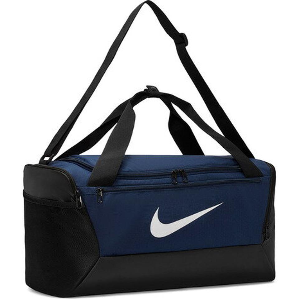 【10%OFFクーポン 12/22まで】ナイキ（NIKE）（メンズ、レディース）ボストンバッグ ブラジリア S ダッフルバッグ 9.5 41L ネイビー DM3976-410