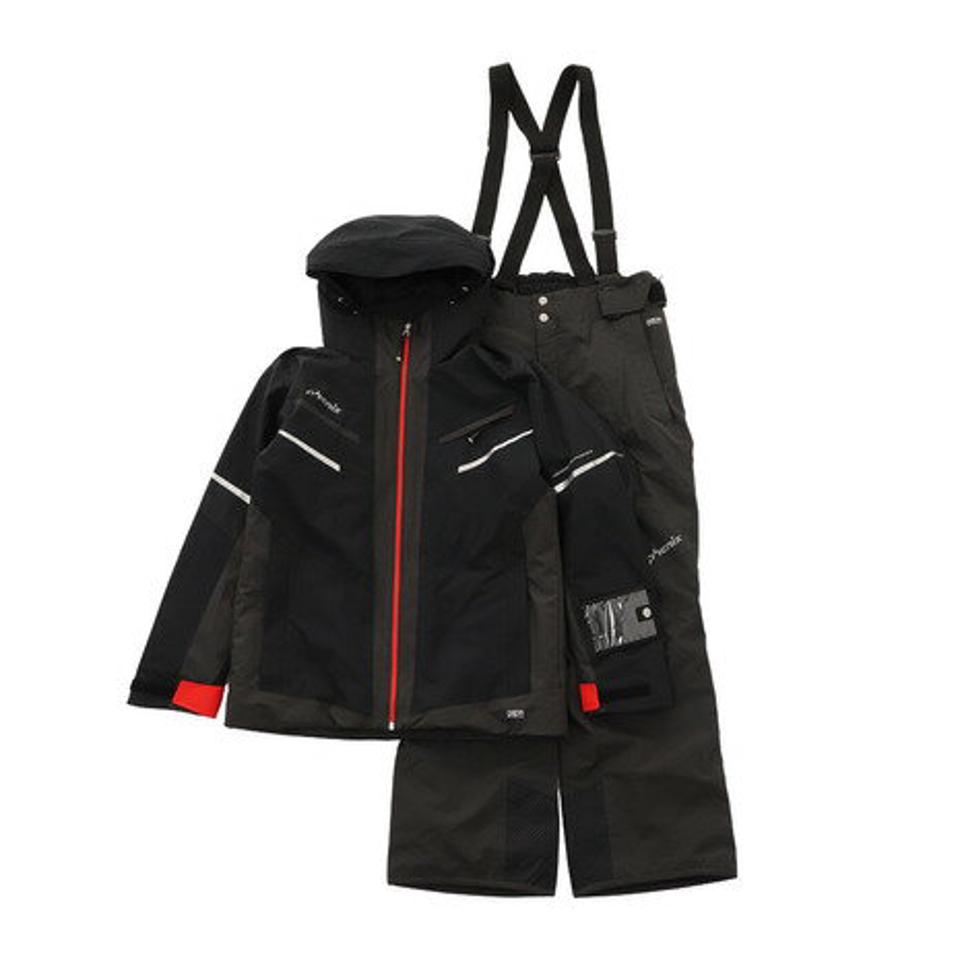 フェニックス（PHENIX） スキーウェア 上下セット メンズ ウェア Smart snow ツーピース PSB722P30 BLACK （メンズ）