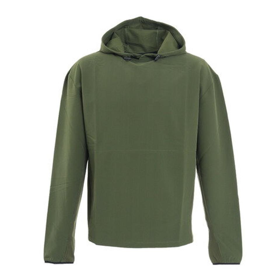 デュアリグ（DUARIG） ウーブンストレッチプルパーカー 860D1SD2124 KHK （メンズ）