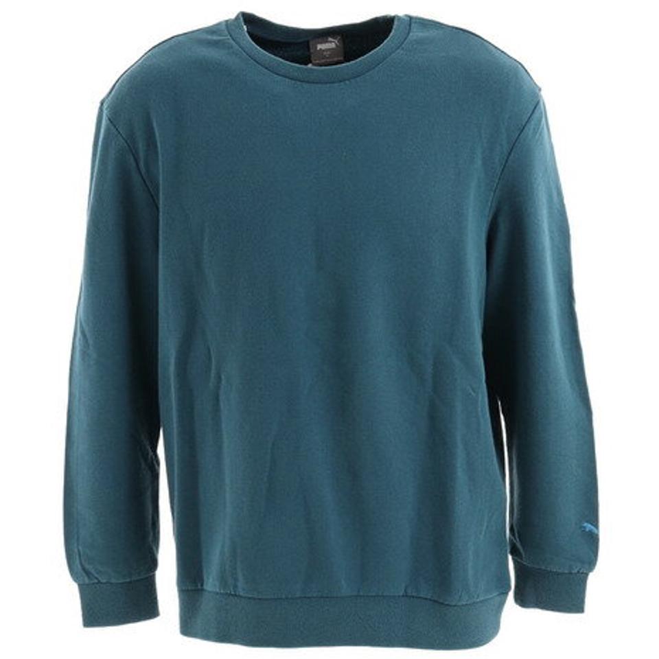 プーマ（PUMA）（メンズ）SUPER PUMA クルーネックシャツ 847535 65 DBLU