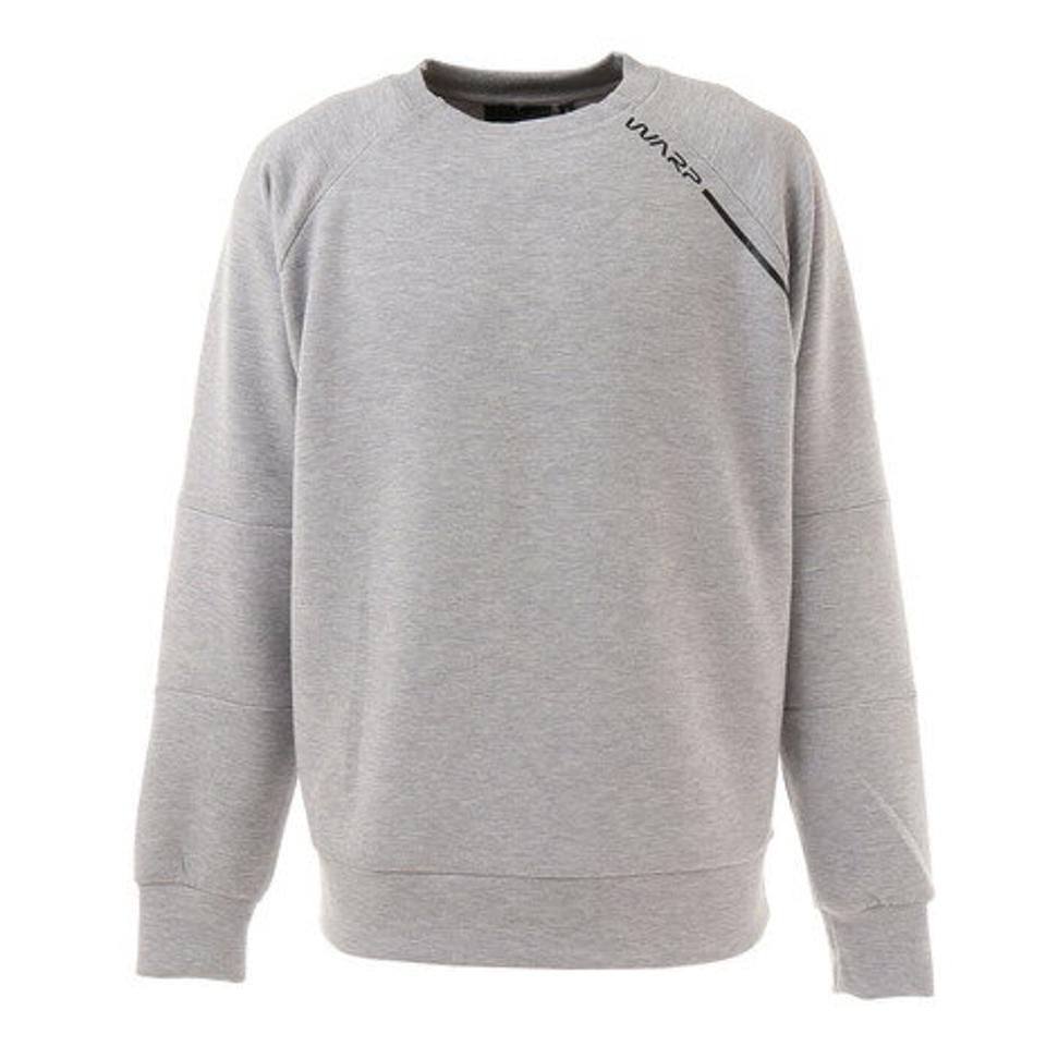 ザ・ワープ・バイ・エネーレ（The Warp By Ennerre）（メンズ）ミッドクルーネックシャツ WB3LJE10 GRY