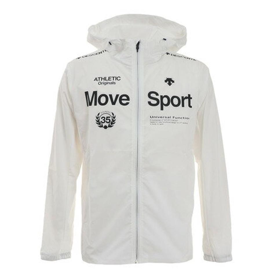 デサント（DESCENTE） AIRY TRANSFER ソフトフルジップパーカー DMMTJF13 WH （メンズ）