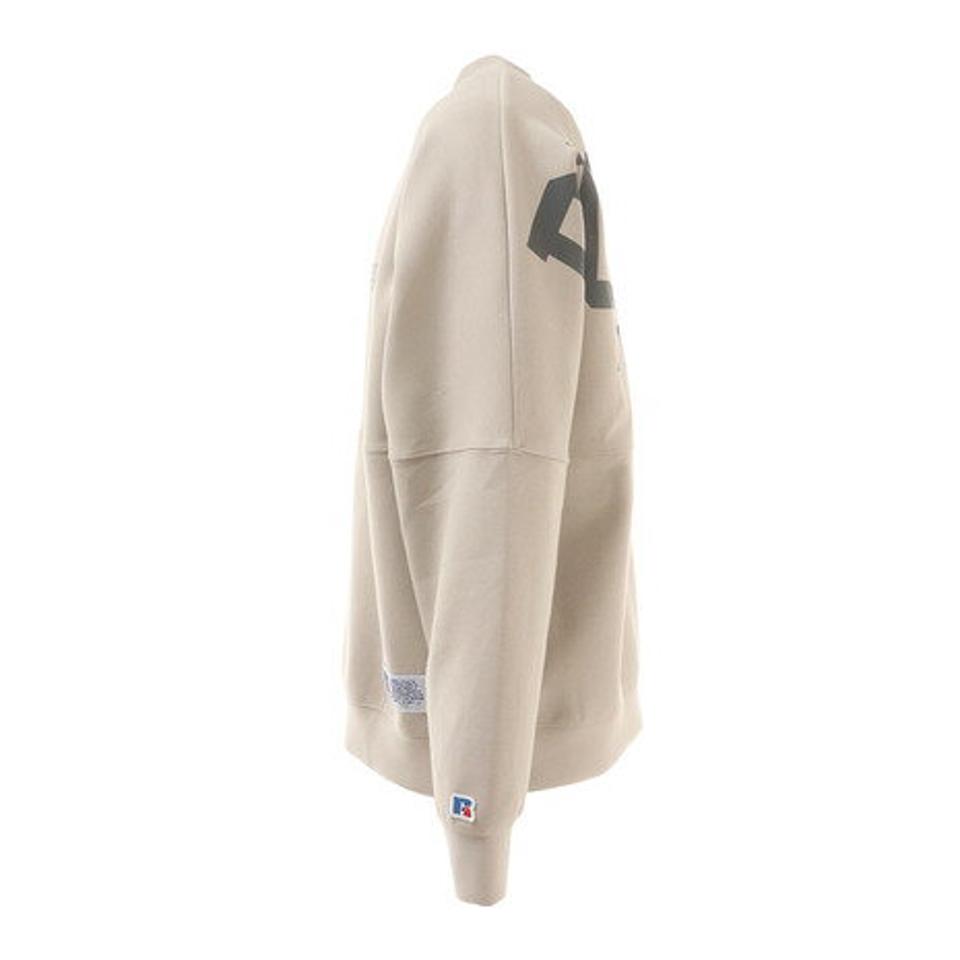 【9/10 24h限定 エントリー＆対象4店舗買い回りで最大P10倍！】ラッセル（RUSSELL）（メンズ） ダブルフェイス クルーネックシャツ RBM22ES0004