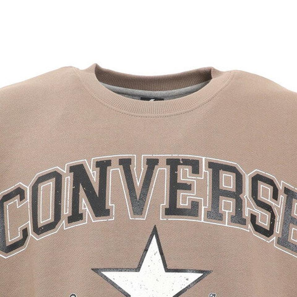 コンバース（CONVERSE） クルーネックスウェットトレーナー CAA212284-3200 （メンズ、レディース）