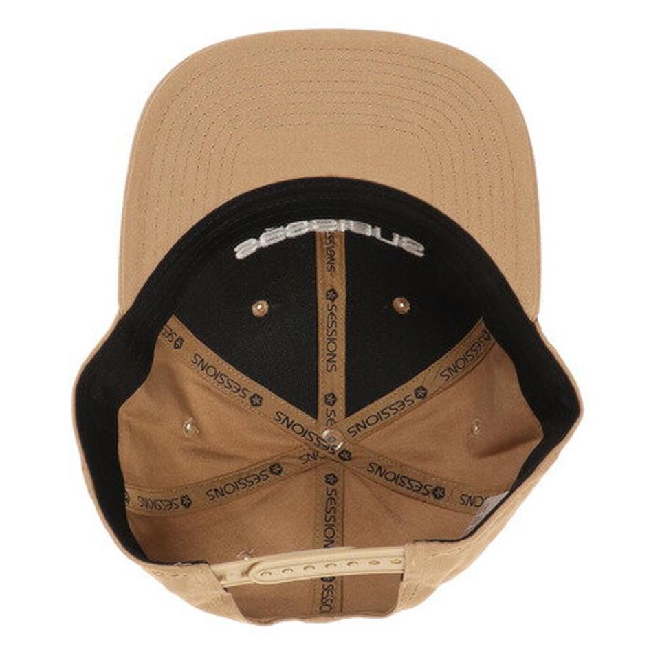 セッションズ(SESSIONS)(メンズ)ロゴ刺繍BBキャップ 218181 BEG