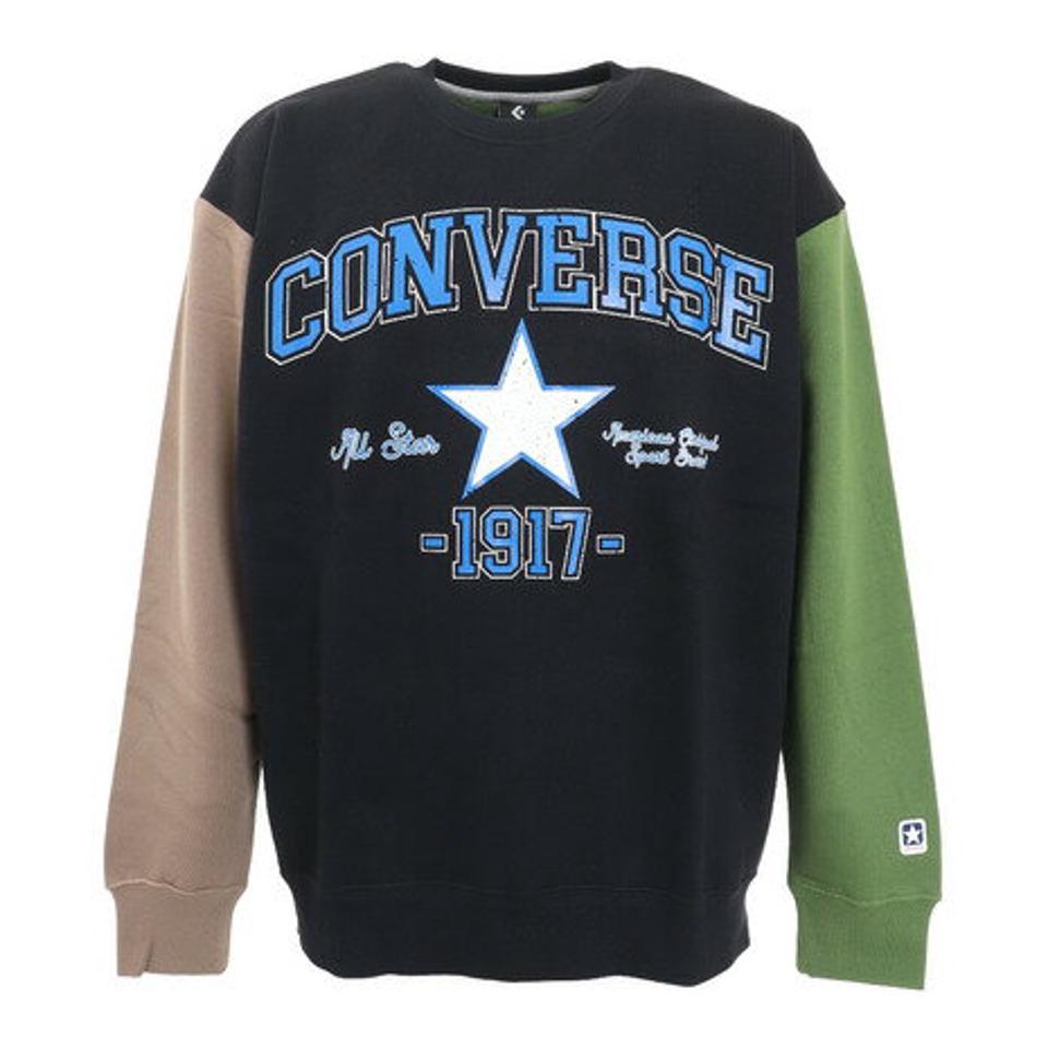 コンバース（CONVERSE）（メンズ、レディース）クルーネックスウェットトレーナー CAA212284-1949