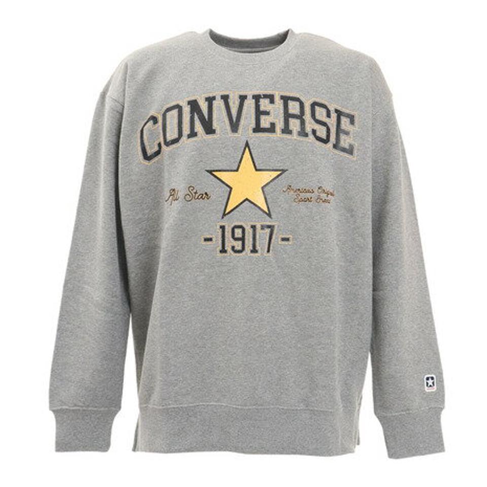 コンバース（CONVERSE） クルーネックスウェットトレーナー CAA212284-1500 （メンズ、レディース）