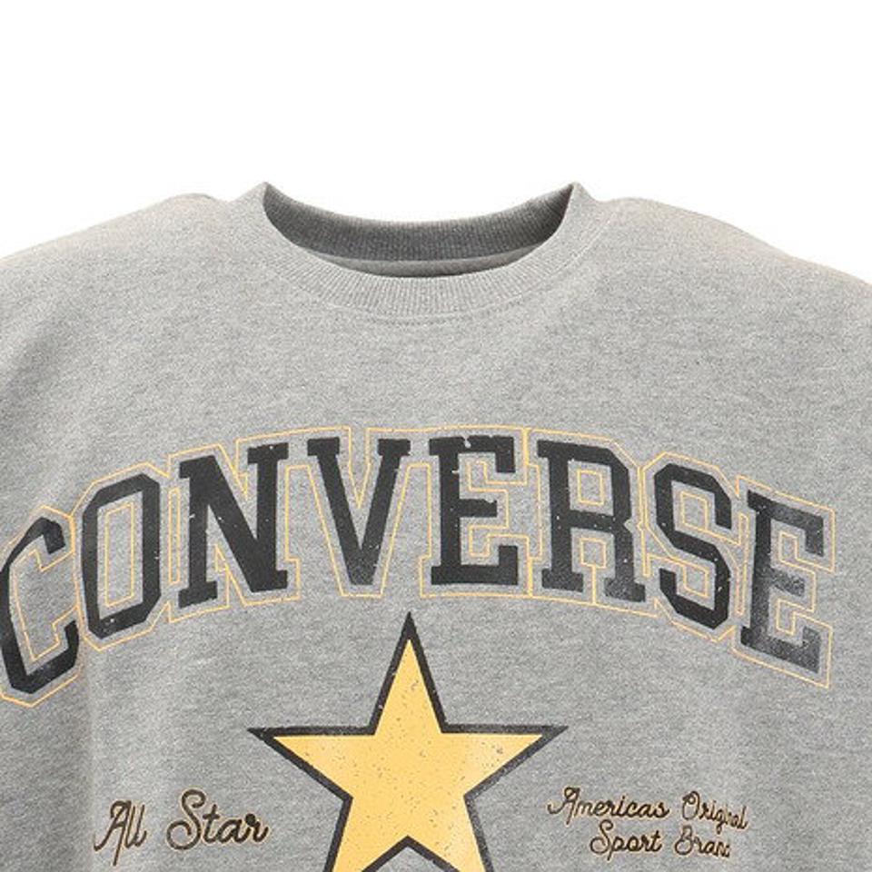 コンバース（CONVERSE） クルーネックスウェットトレーナー CAA212284-1500 （メンズ、レディース）