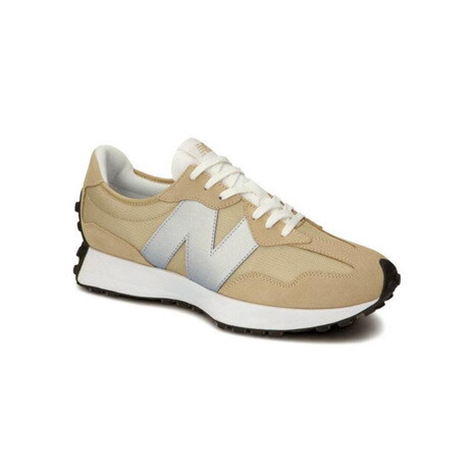 ニューバランス（new balance）（メンズ、レディース）スニーカー ベージュ MS327ME1 D スポーツシューズ カジュアル 厚底 靴 シンプル