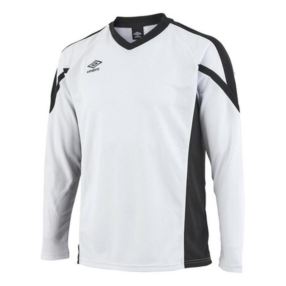アンブロ（UMBRO） サッカーウェア 長袖プラクティスシャツ UUUSJB51 WHT （メンズ）