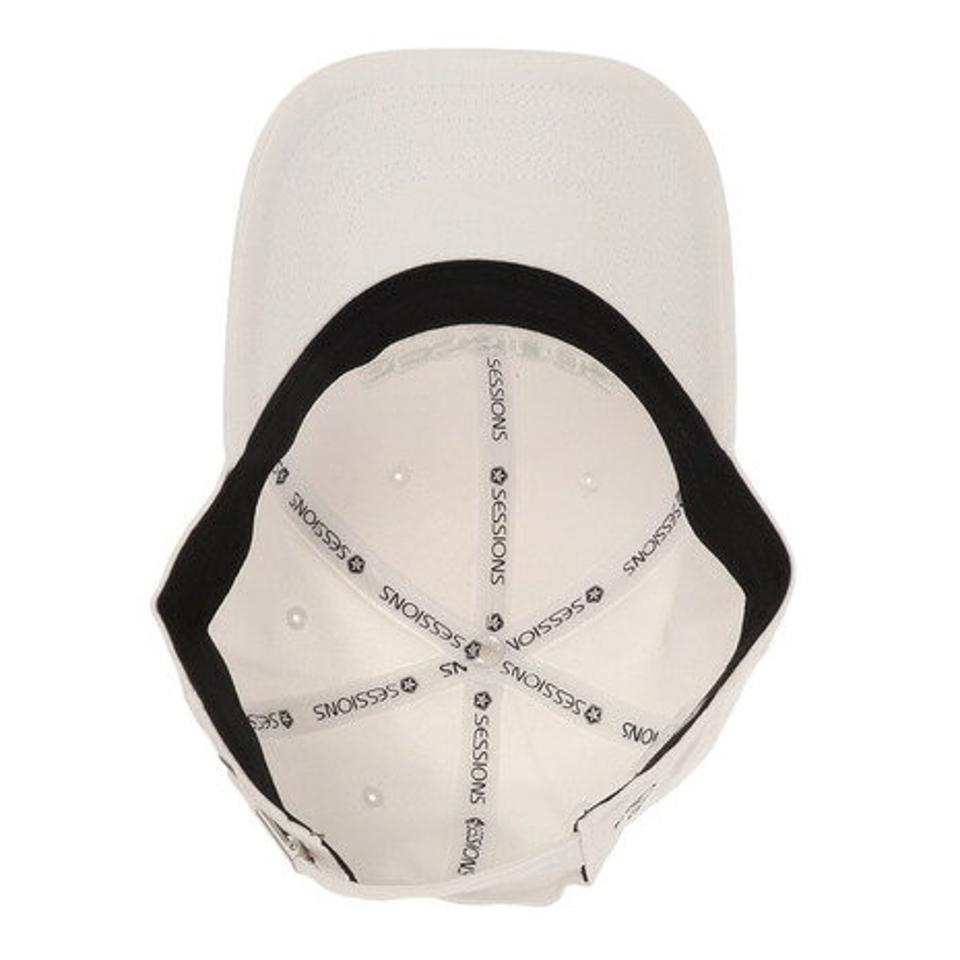 セッションズ(SESSIONS) ロゴ刺繍キャップ 218179 WHT (メンズ)