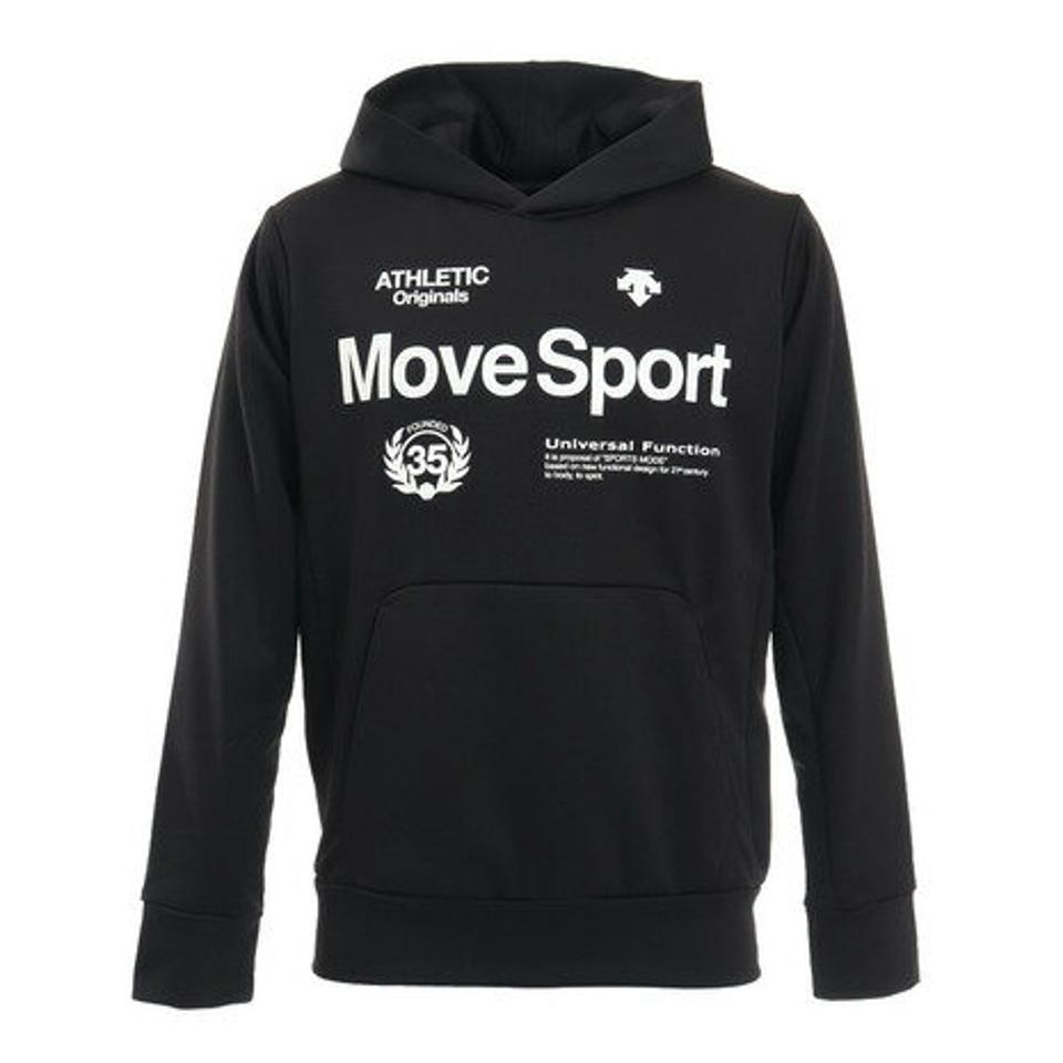 デサント（DESCENTE）（メンズ）ライトスムース フーデッドパーカー DX-C1166XB BK