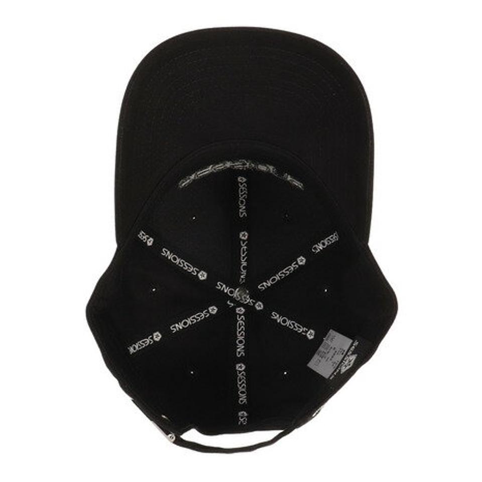 セッションズ(SESSIONS)(メンズ)ロゴ刺繍キャップ 218179 BLK