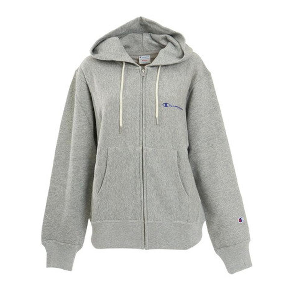 チャンピオン-ヘリテイジ（CHAMPION-HERITAGE） リバースウィーブ ワンポイント フルジップ パーカー CW-V102 070 （レディース）