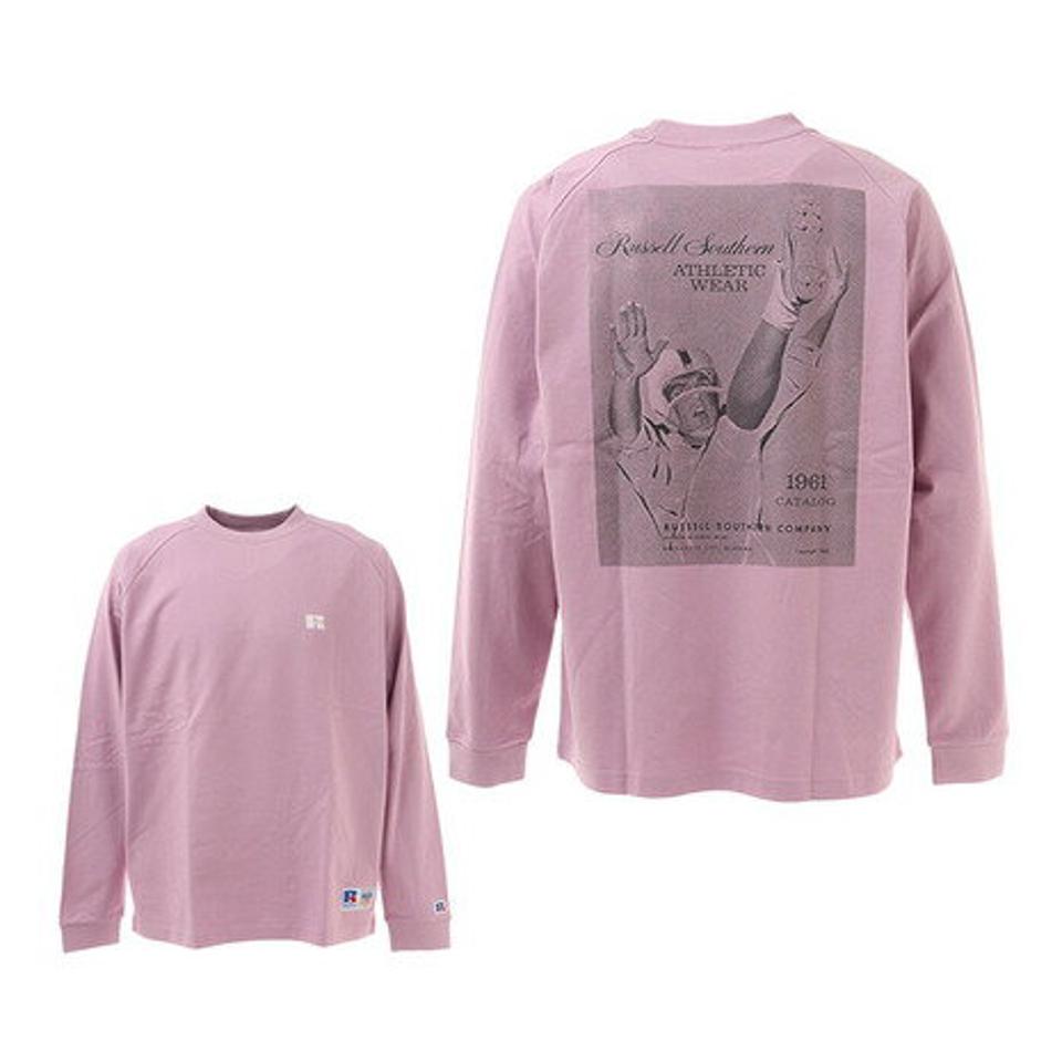 ラッセル（RUSSELL） HIGH/C RAGLAN 長袖シャツ RBM22ES0001 PUL （メンズ）