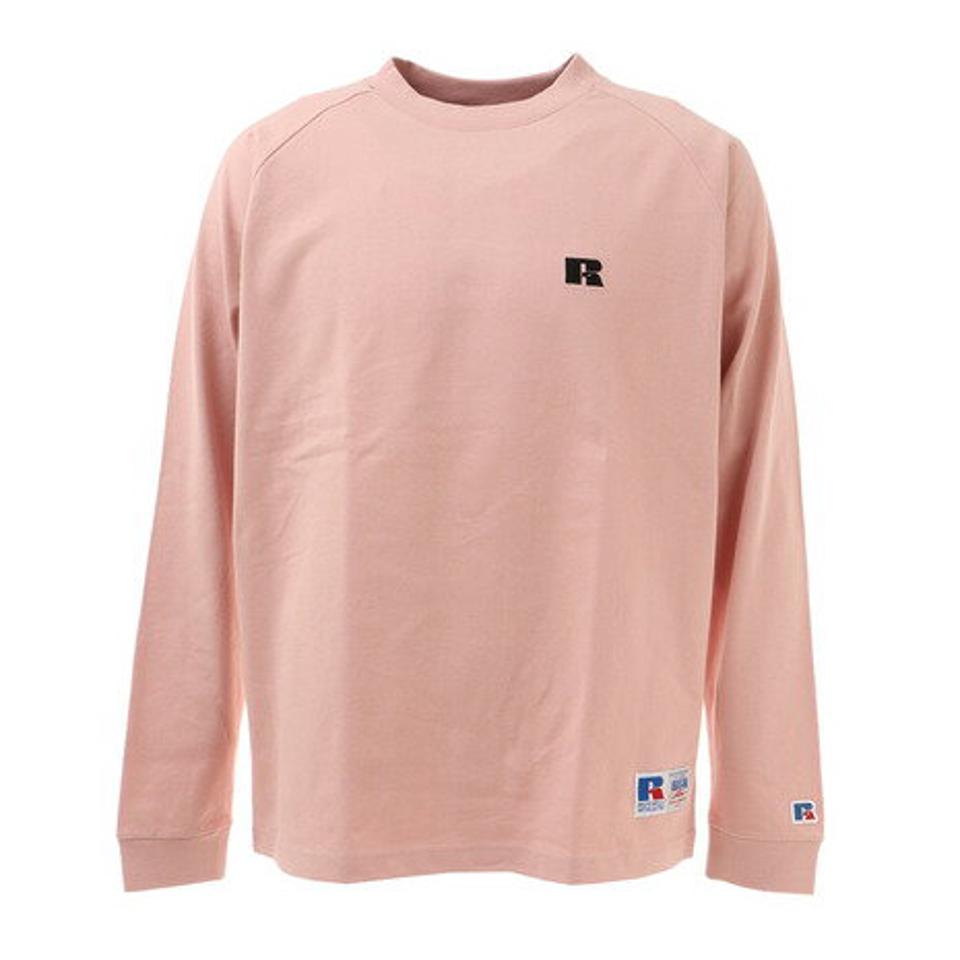 ラッセル（RUSSELL） HIGH/C RAGLAN 長袖シャツ RBM22ES0001 PNK （メンズ）