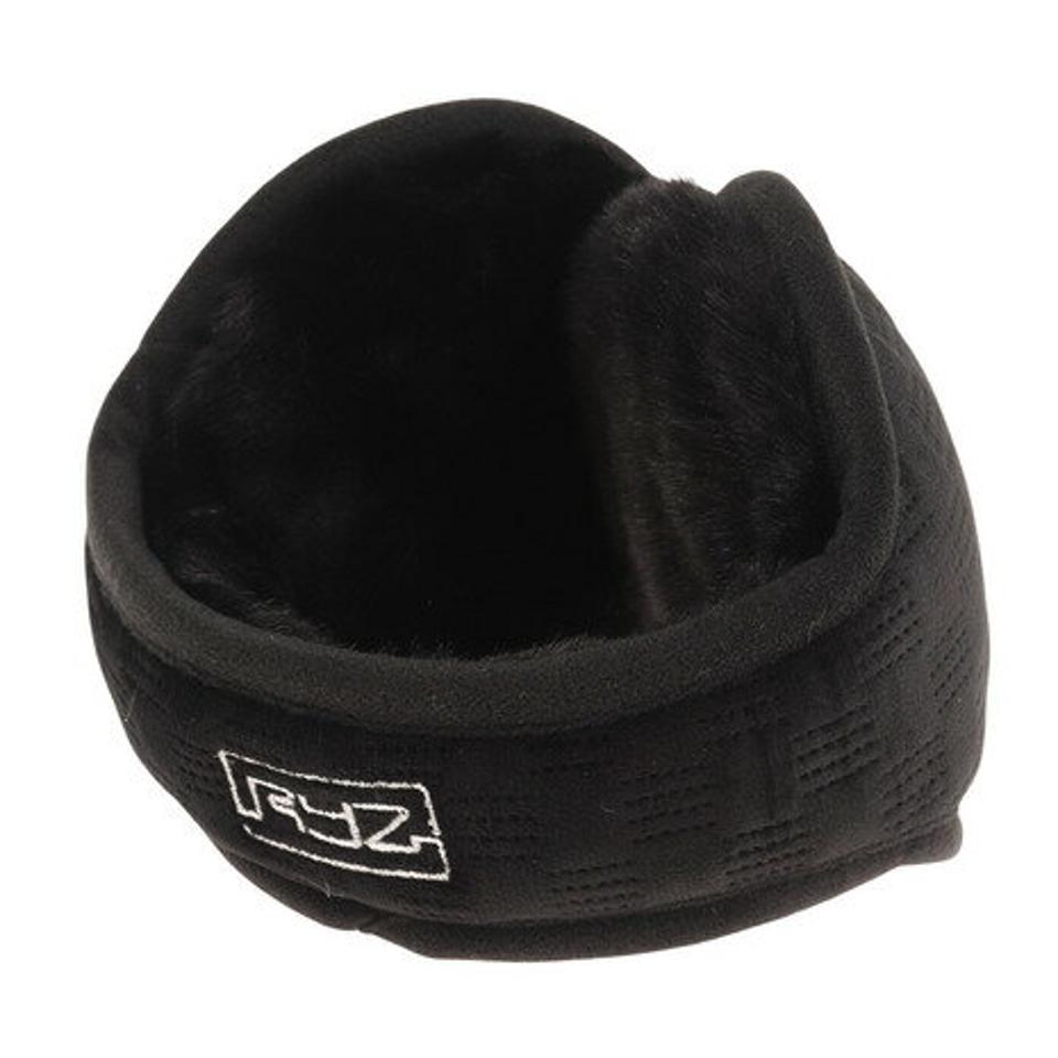 ライズ（RYZ） イヤーマフ 耳あて 防寒 ブロック柄 黒 900R1NT2829 BLK （メンズ）