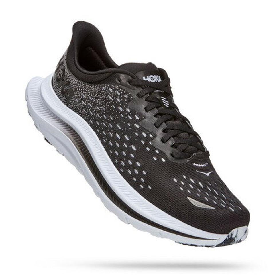 【1/10 24h限定 エントリー&対象4店舗買い回りで最大P10倍!】ホカ(HOKA)(メンズ)ランニングシューズ カワナ ブラック ホワイト 1123163-BWHT スニーカー 厚底 プレート ジョギング トレーニング 部活