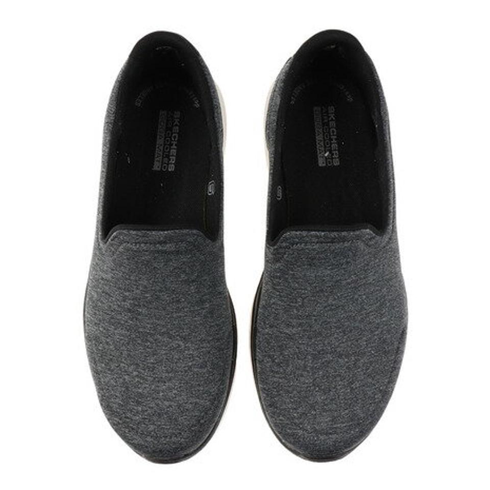 スケッチャーズ（SKECHERS） カジュアルシューズ スリッポン ゴー ウォーク 6 124507-BKW （レディース）