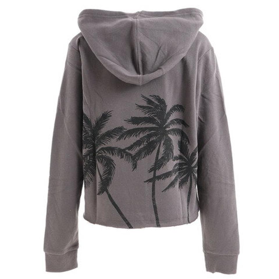 ハーレー（HURLEY） パーカー SAPPHIRE PALM CUT OFF フーディ 3HJ2710261-VBLK （レディース）