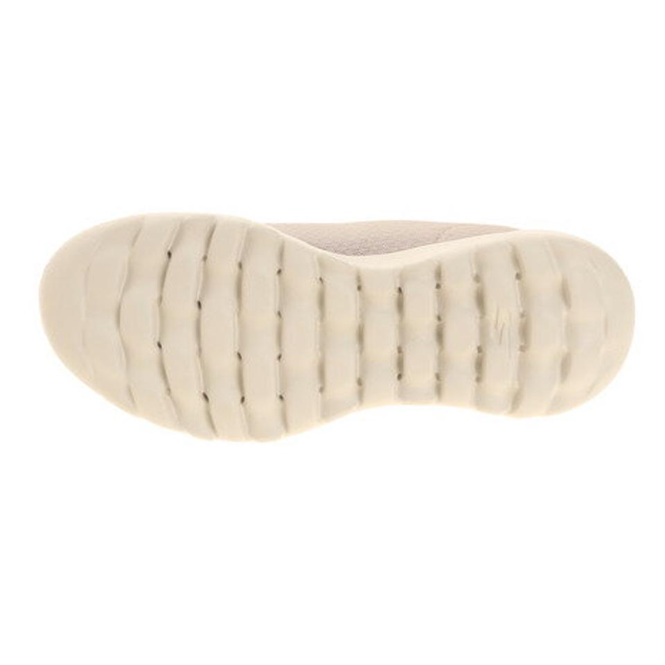 スケッチャーズ（SKECHERS） ゴーウォーク ジョイ GOWALK JOY ECSTATIC ベージュ ブラック 124094 カジュアルシューズ スニーカー ウォーキング（レディース）