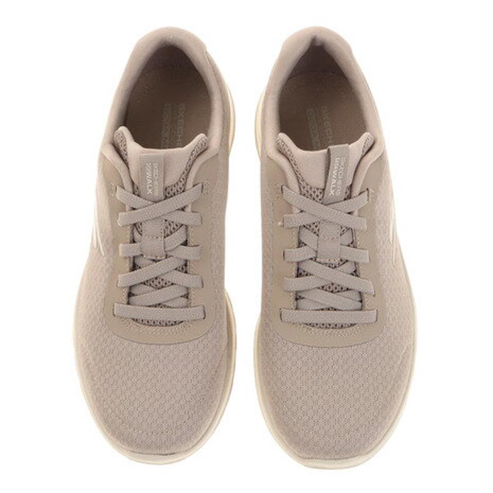 スケッチャーズ（SKECHERS） ゴーウォーク ジョイ GOWALK JOY ECSTATIC ベージュ ブラック 124094 カジュアルシューズ スニーカー ウォーキング（レディース）