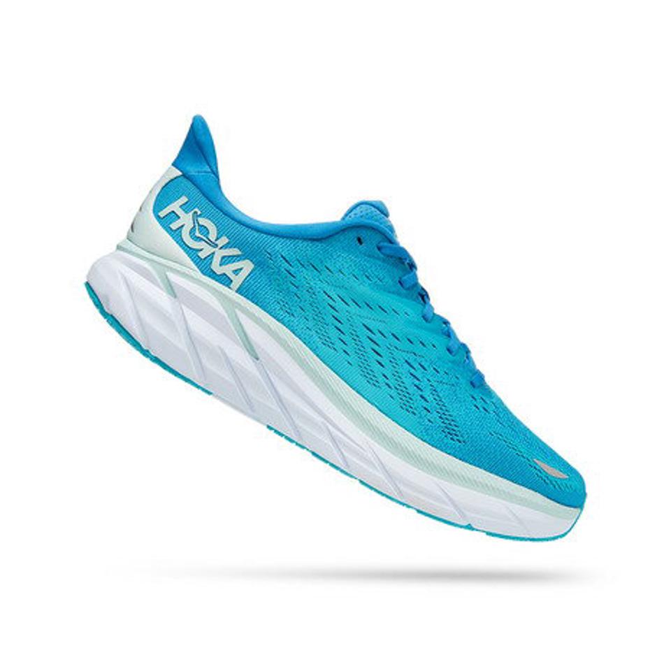 ホカ（HOKA）（メンズ）ランニングシューズ クリフトン8 サックス 1119393-IBSB スニーカー 厚底 プレート ジョギング トレーニング 部活