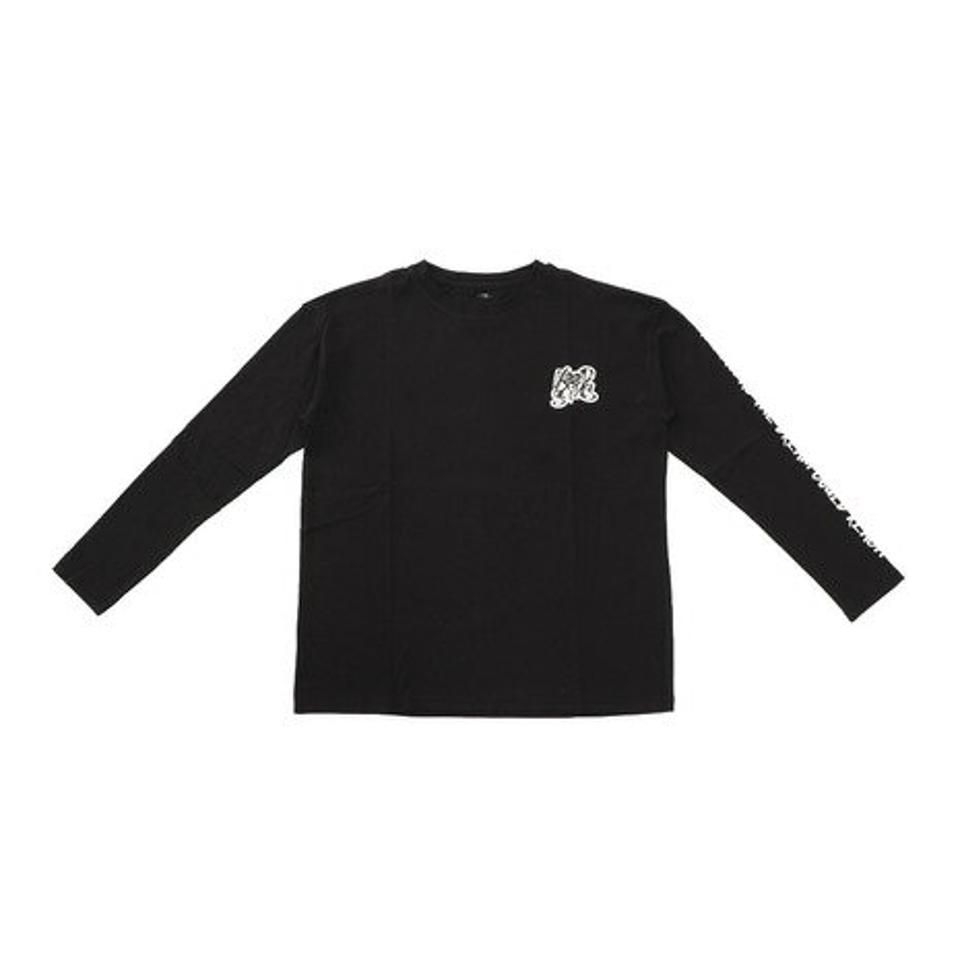 その他ブランド（OTHER BRAND）（キッズ）ジュニア プリントロンT 865NM1CD2147 BLK