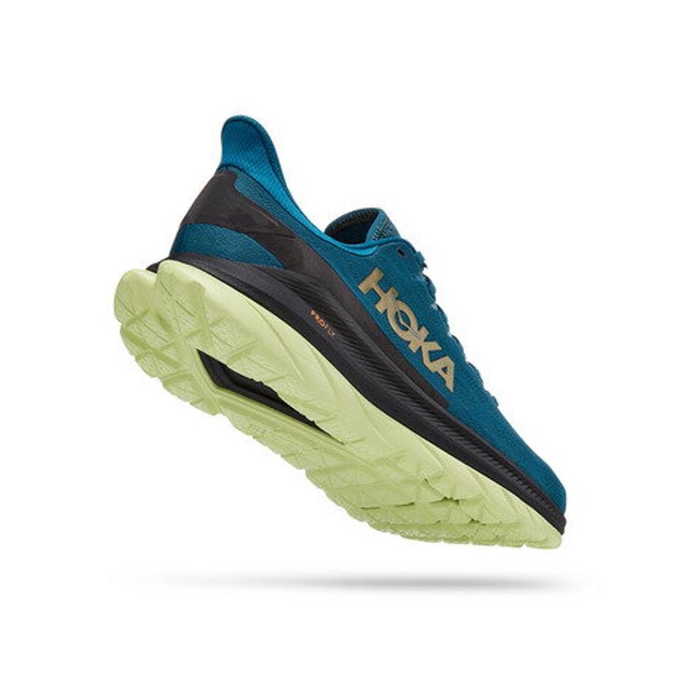 ホカ（HOKA）（メンズ）ランニングシューズ マッハ 4 ダークグリーン 1113528-BCBLC スニーカー 厚底 プレート ジョギング トレーニング 部活