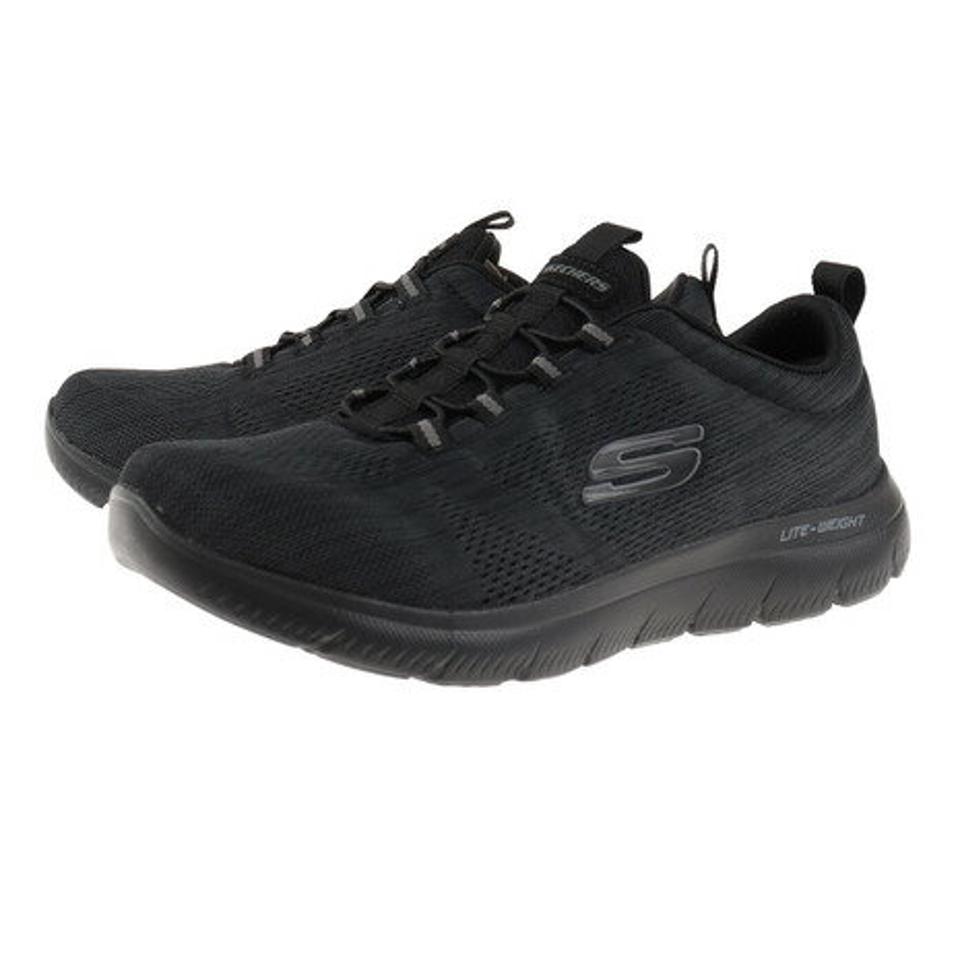 スケッチャーズ（SKECHERS） サミット ルービン ブラック ネイビー 232186 カジュアルシューズ スニーカー トレーニング ウォーキング 運動靴（メンズ）