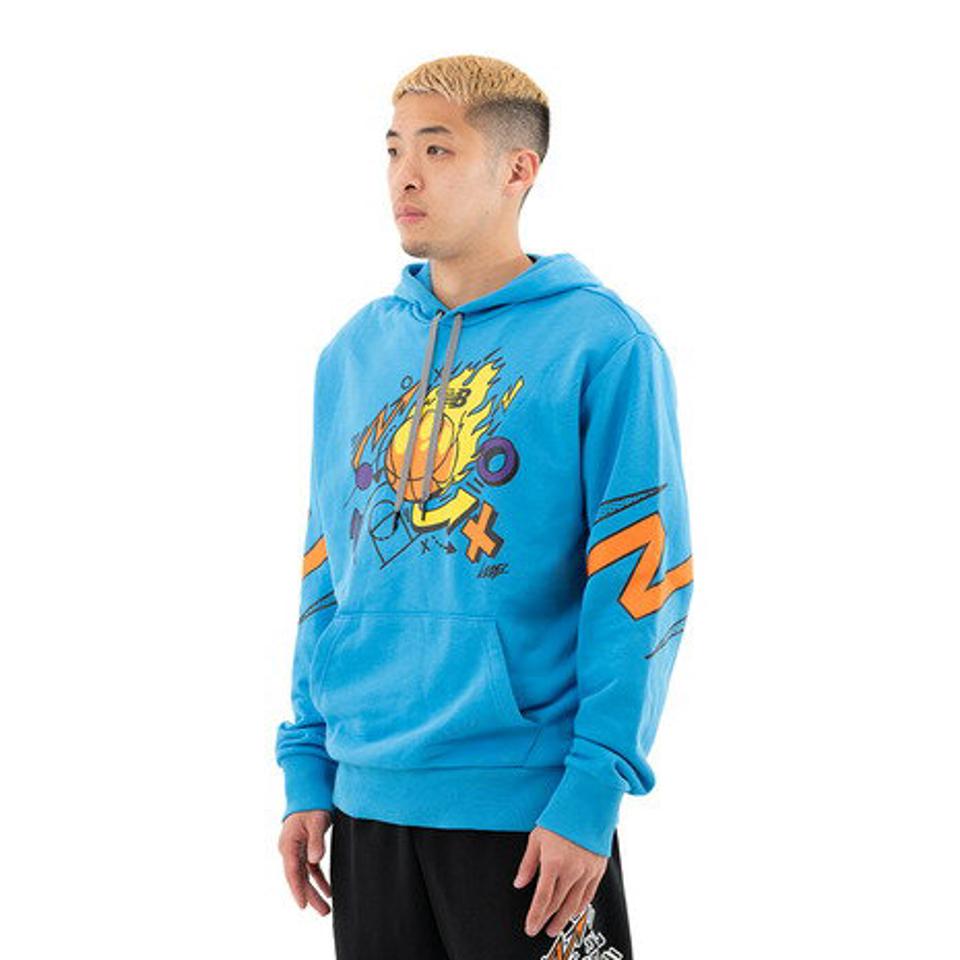 【15%OFFクーポン対象！12/25まで】ニューバランス（new balance）（メンズ）Hoops スウェットフーディー MT13583HLU バスケットボール スポーツウェア